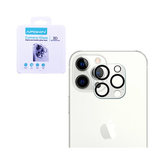 Tempered Glass Camera Lens Protector for Apple iPhone 15 Pro/15 Pro Max Transparent Tempered Glass Camera Lens Protector for Apple iPhone 15 Pro/15 Pro Max Transparent